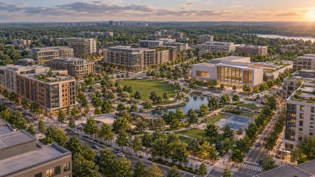 Reston Town Center North获批规划：约1000套住房、新图书馆替代设施和公园纳入版图