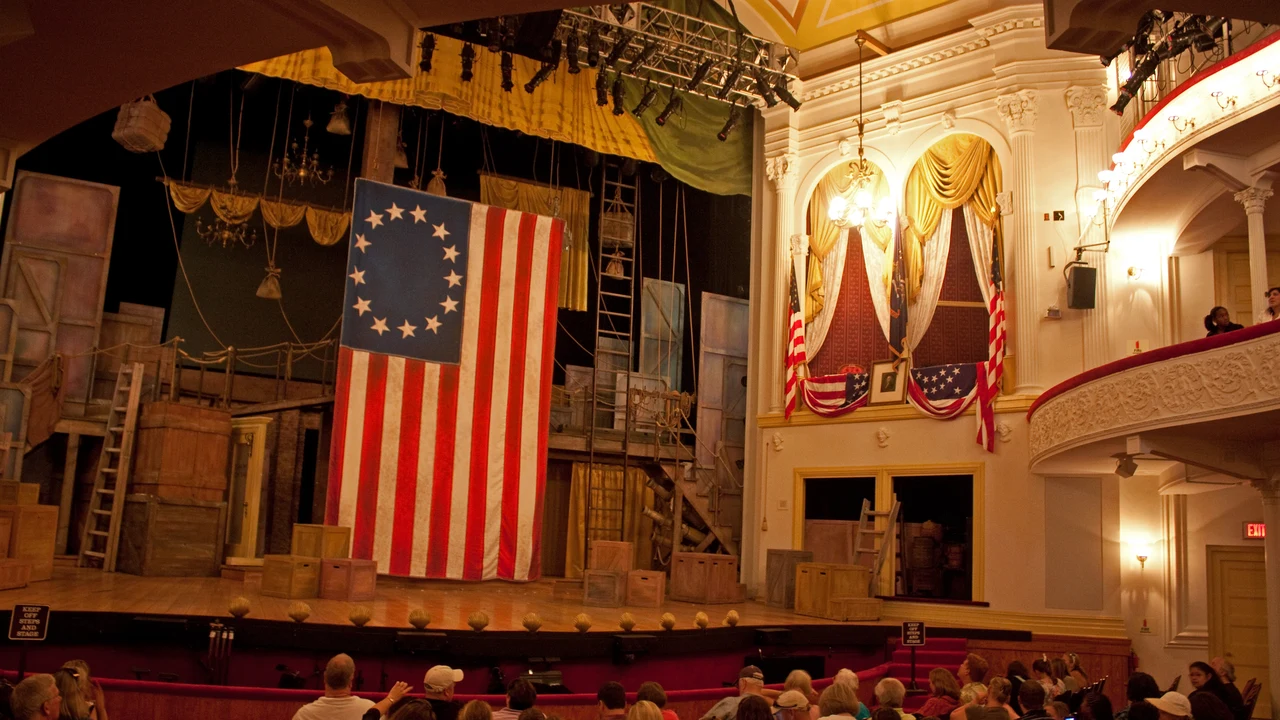 Ford's Theatre interior stage Washington DC