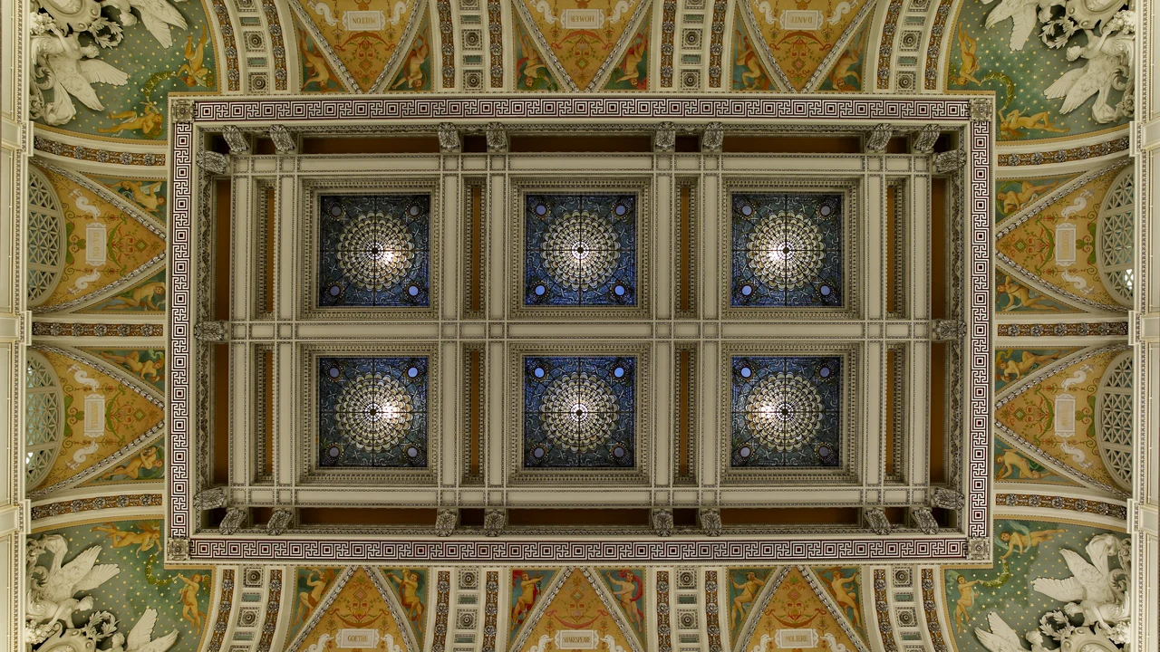 Library of Congress Great Hall Thomas Jefferson Building